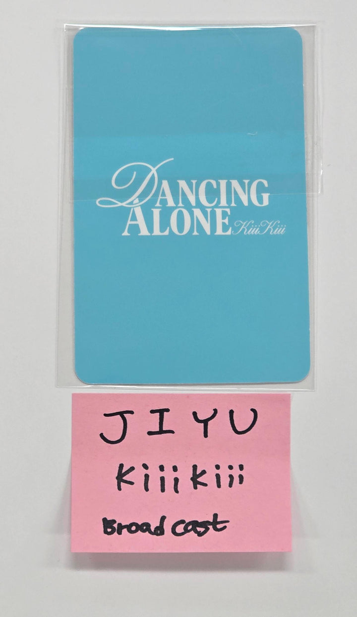 KiiiKiii "DANCING ALONE" -  Broadcast Photocard [25.11.14]
