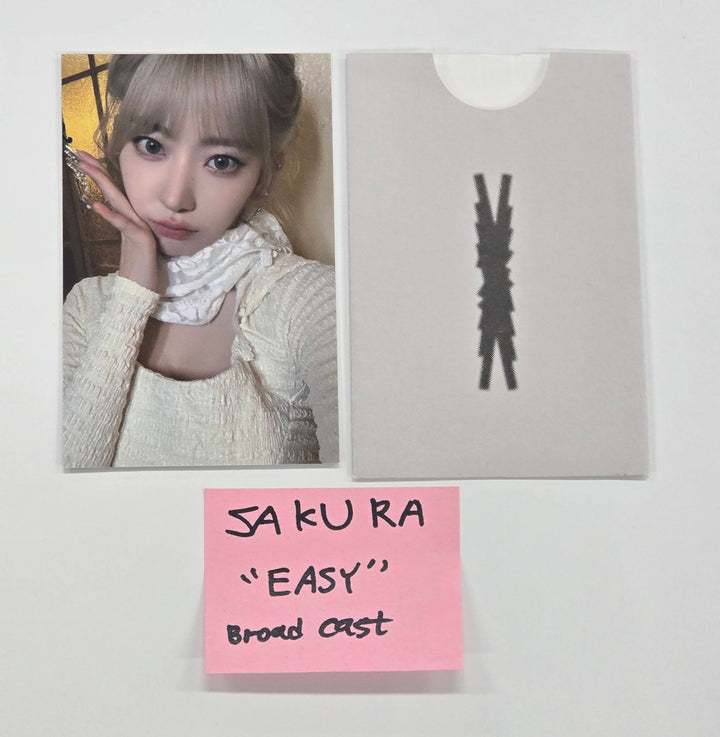 Le Sserafim "EASY" -  Broadcast Photocard [25.11.14]