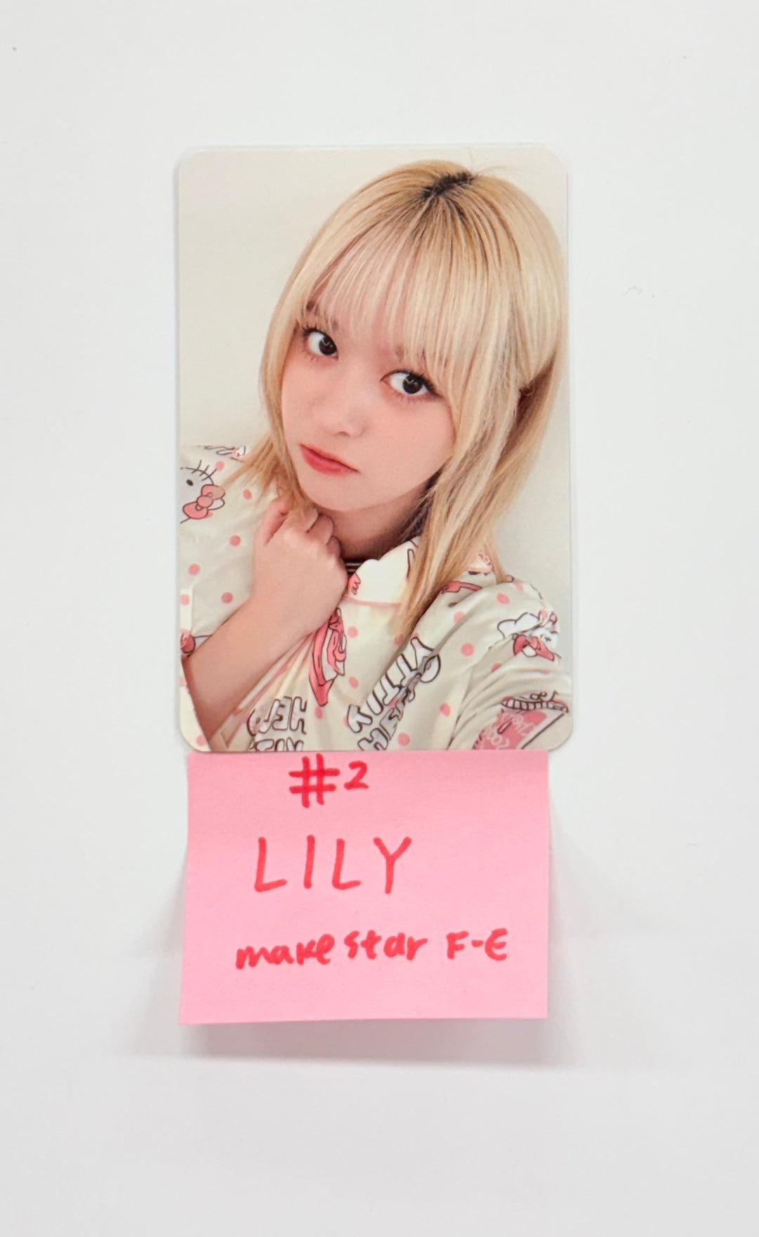 NMIXX "Blue Valentine" - Makestar Fansign Event Photocard R4 [25.11.17]