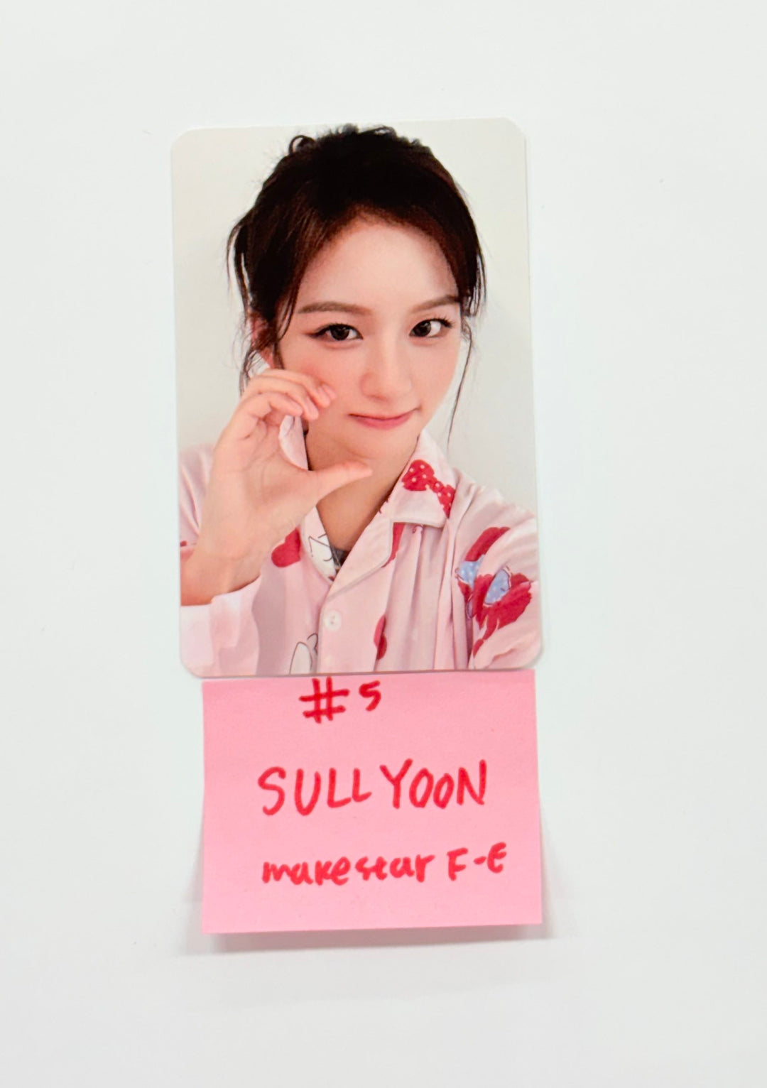 NMIXX "Blue Valentine" - Makestar Fansign Event Photocard R4 [25.11.17]