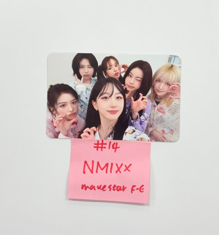 NMIXX "Blue Valentine" - Makestar Fansign Event Photocard R4 [25.11.17]