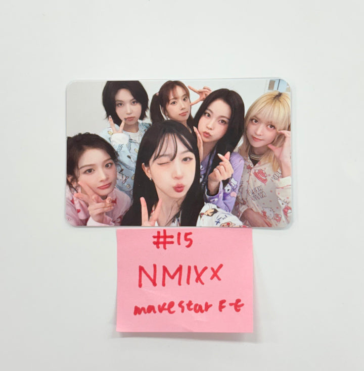 NMIXX "Blue Valentine" - Makestar Fansign Event Photocard R4 [25.11.17]