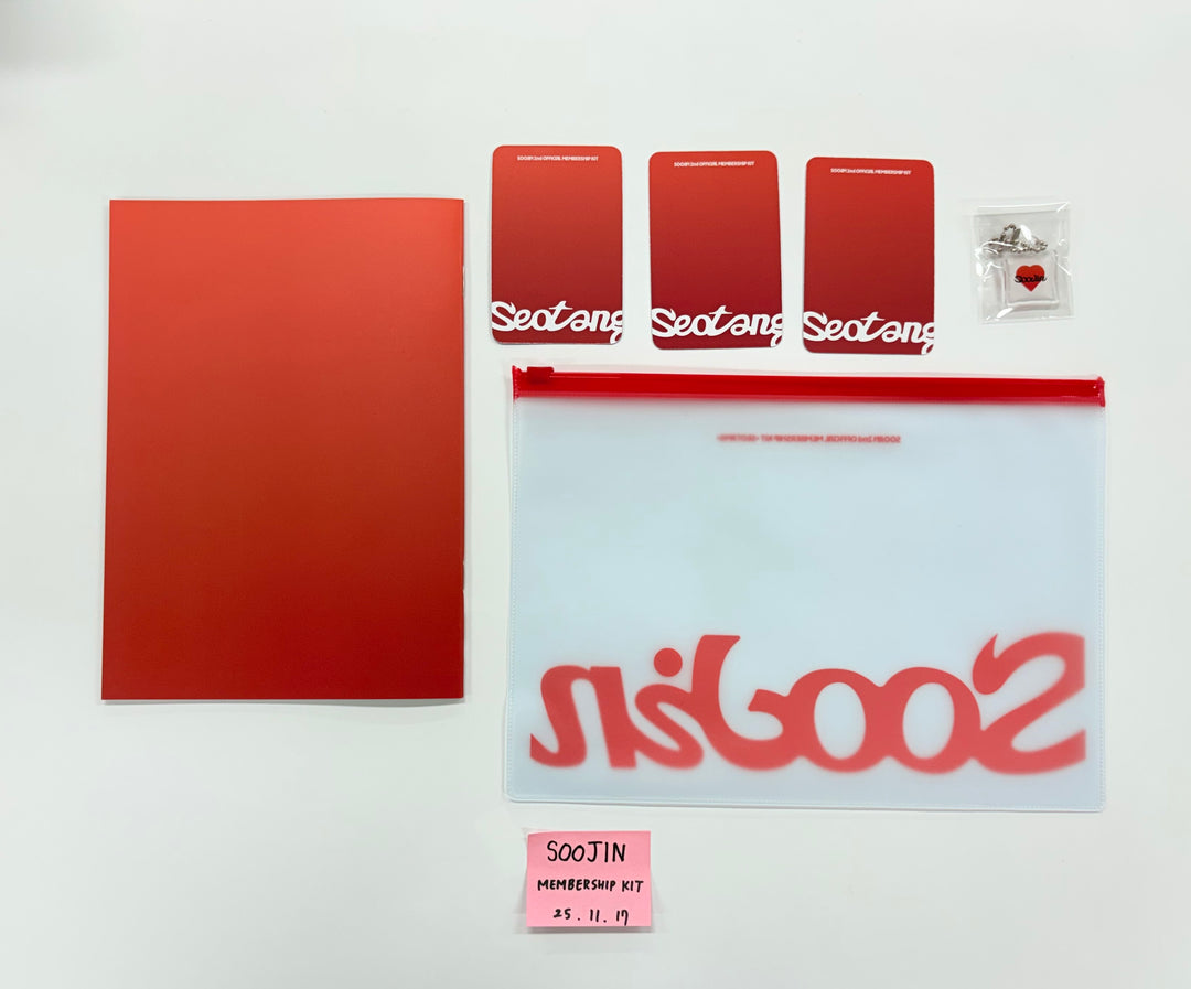SOOJIN "SEOTANG" -2nd Official MEMBERSHIP KIT [25.11.17]