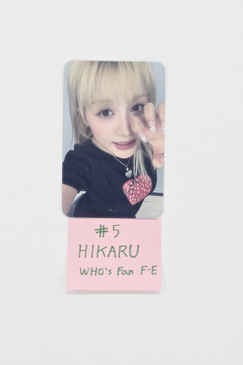 Kep1er "BUBBLE GUM" - Who's fan Fansign Event Photocard R2 [25.11.17]