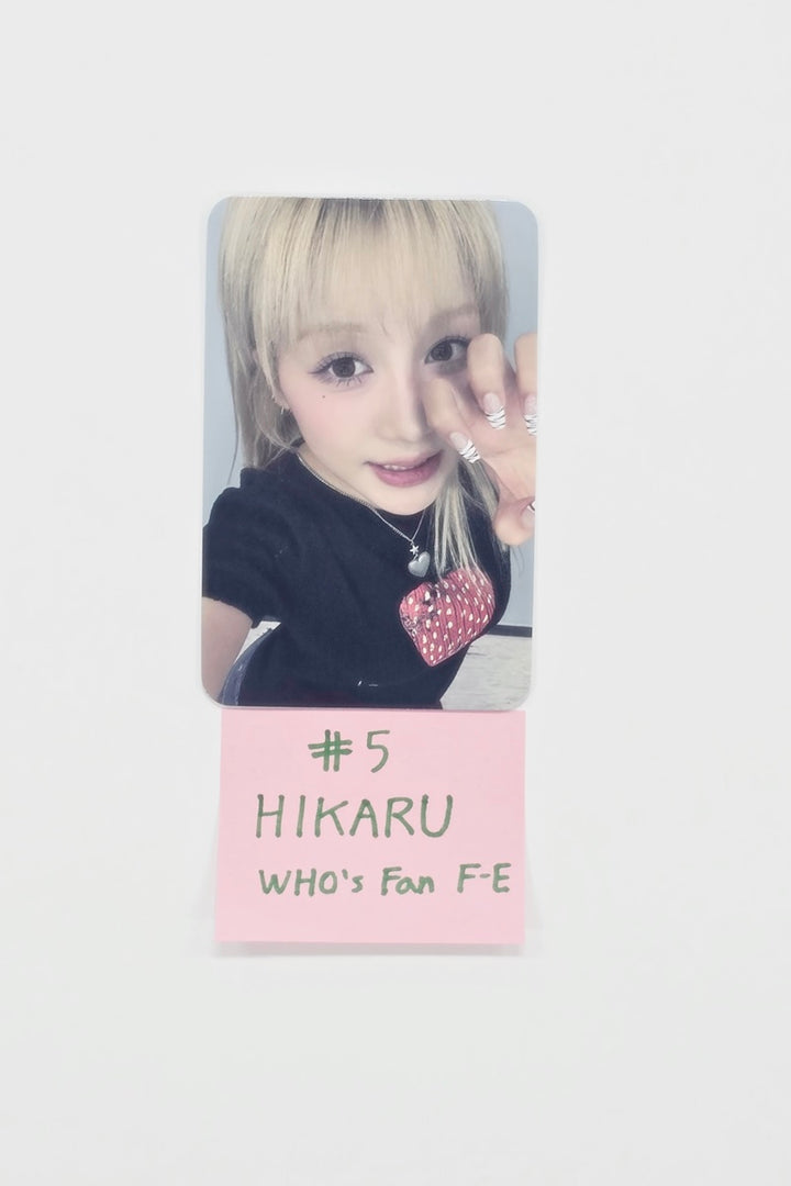 Kep1er "BUBBLE GUM" - Who's fan Fansign Event Photocard R2 [25.11.17]