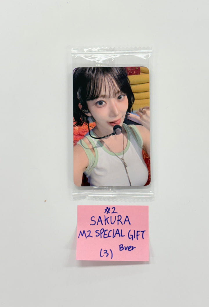 Le Sserafim "SPAGHETTI" - Ktown4U M2 Special Gift Event Photocard (Compact Ver.) [25.11.17]