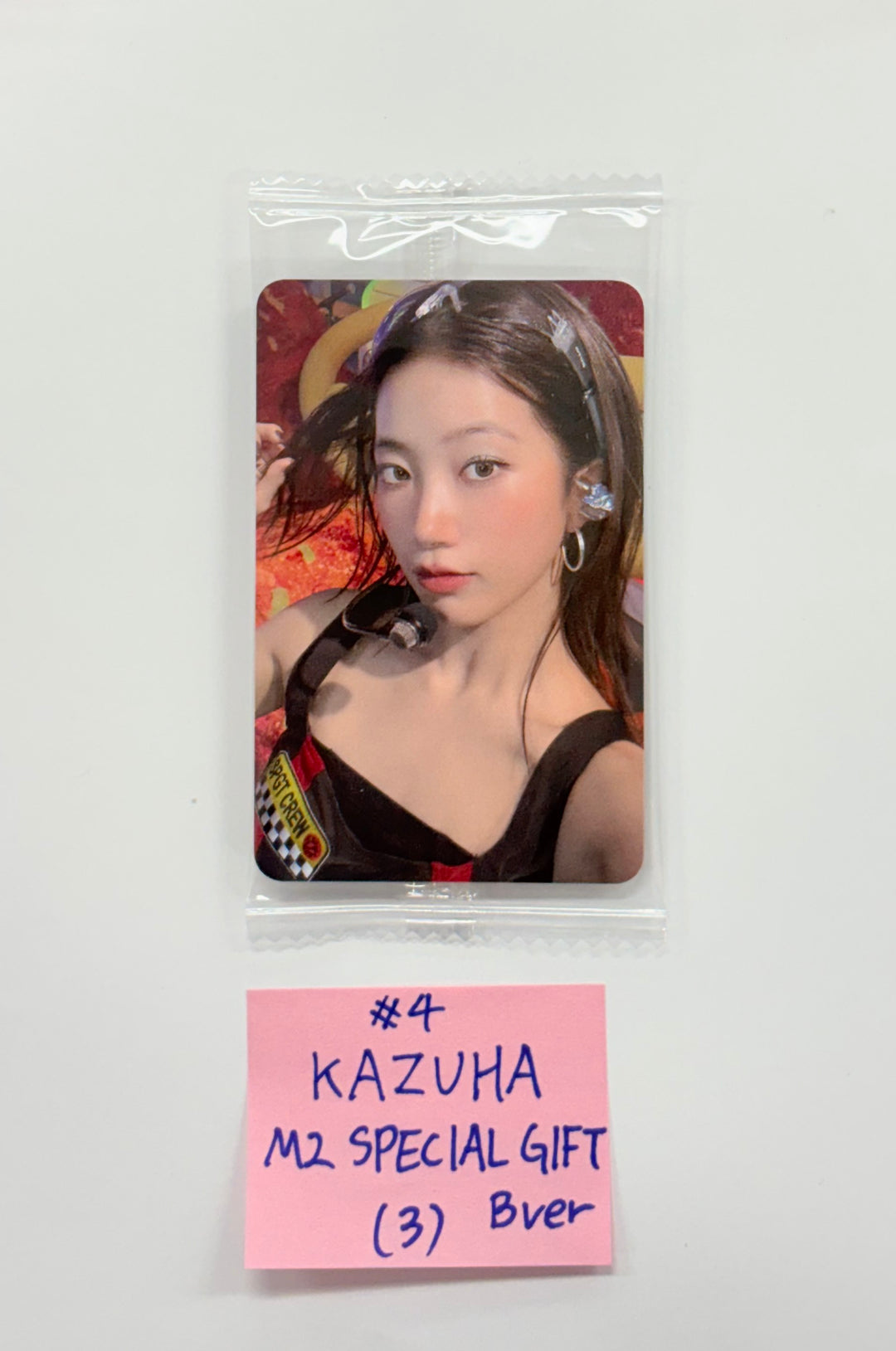 Le Sserafim "SPAGHETTI" - Ktown4U M2 Special Gift Event Photocard (Compact Ver.) [25.11.17]