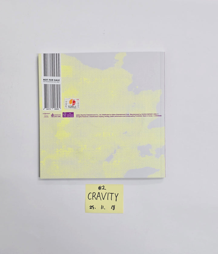 CRAVITY "Dare to Crave : Epilogue" - Hand Autographed(Signed) Promo Album [25.11.18]