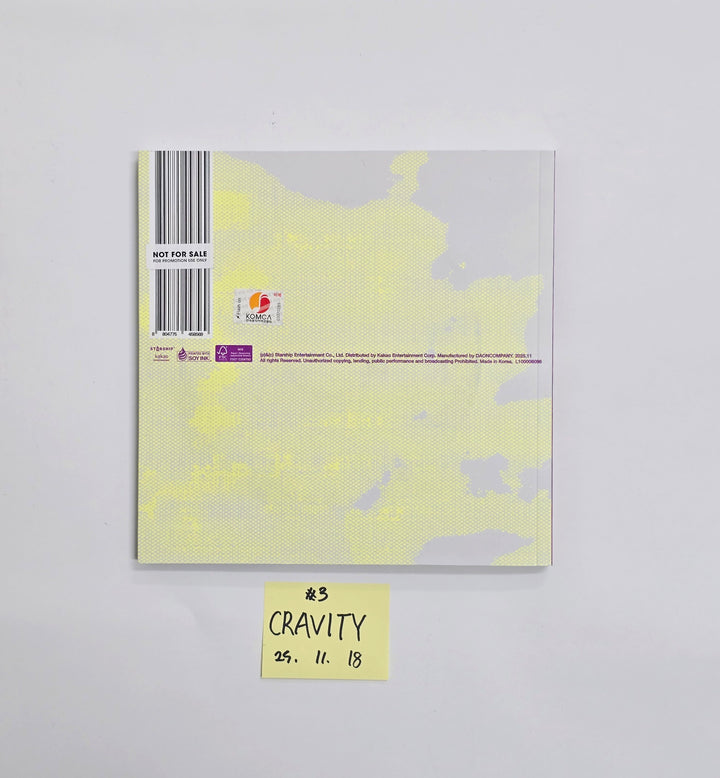 CRAVITY "Dare to Crave : Epilogue" - Hand Autographed(Signed) Promo Album [25.11.18]