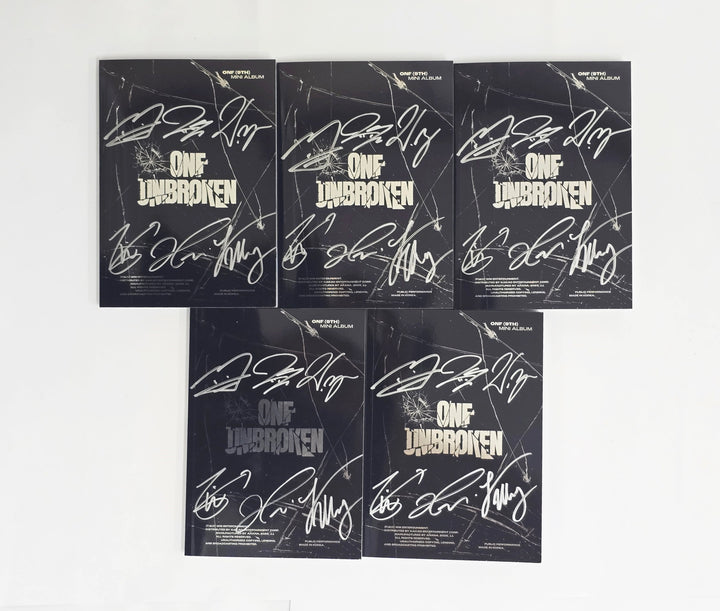 ONF "UNBROKEN" - Hand Autographed(Signed) Promo Album [25.11.18]