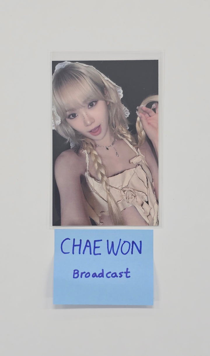 KIM CHAEWON (of Le Sserafim) "EASY" -  Broadcast Photocard [25.11.18]