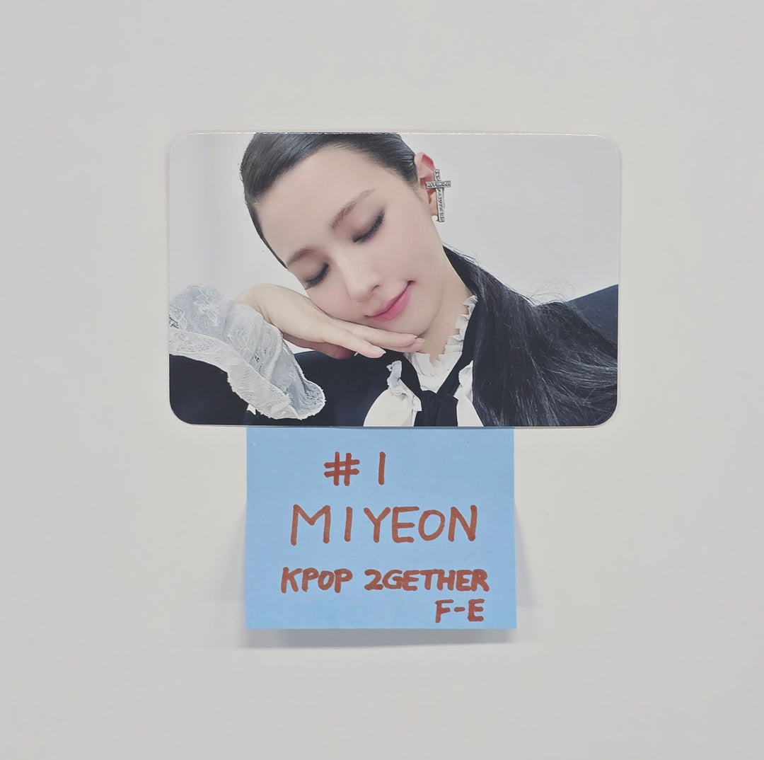 MIYEON (of I-dle) "MY, Lover" - KPOP TOGETHER Fansign Event Photocard [25.11.18]