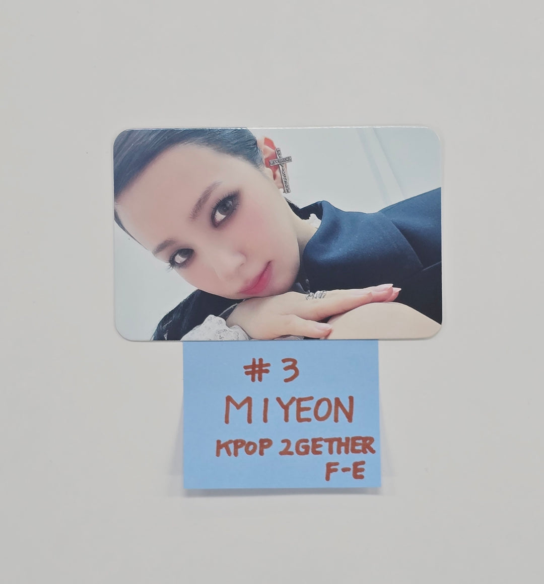 MIYEON (of I-dle) "MY, Lover" - KPOP TOGETHER Fansign Event Photocard [25.11.18]