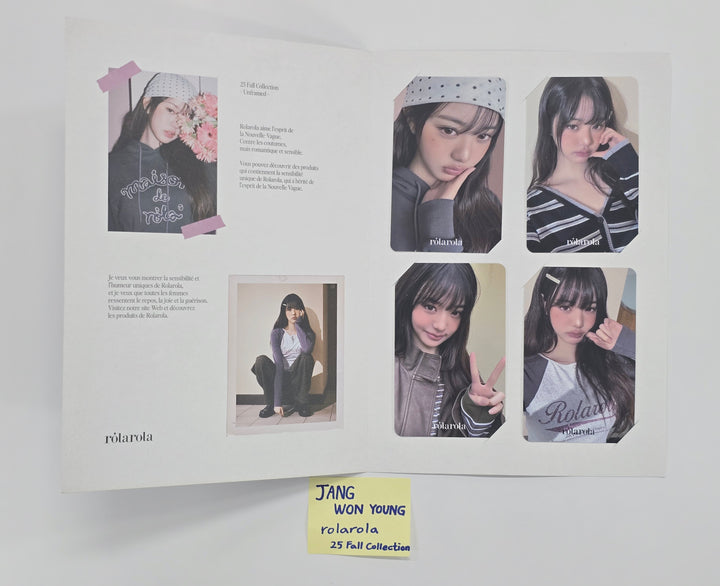 Jang Wonyoung (Of IVE) - Rolarola 2025 Fall Collection Event Photocards Set (4EA) [25.11.18]