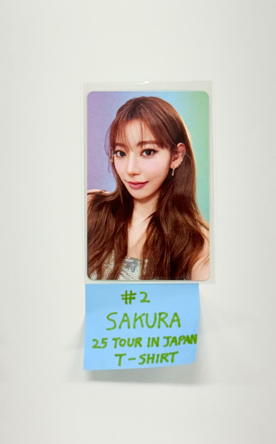 Le Sserafim - 2025 Tour in Japan T-Shirt Photocard [25.11.18]