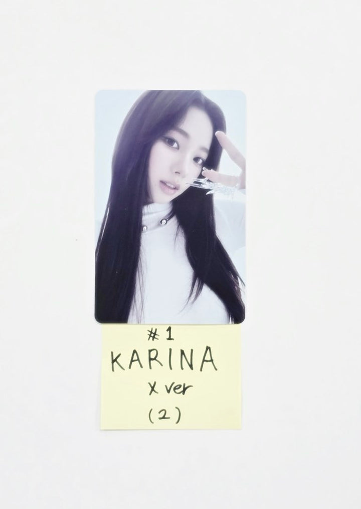 AESPA - "2025 Aespa Live Tour" Trading Photocard (X Ver.) [25.11.18]