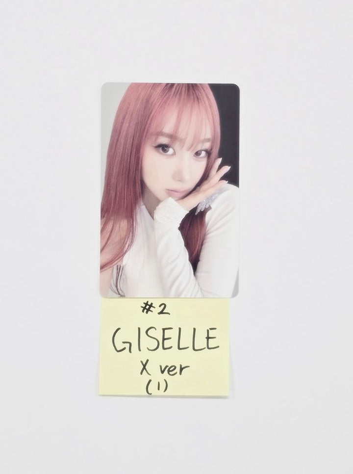 AESPA - "2025 Aespa Live Tour" Trading Photocard (X Ver.) [25.11.18]