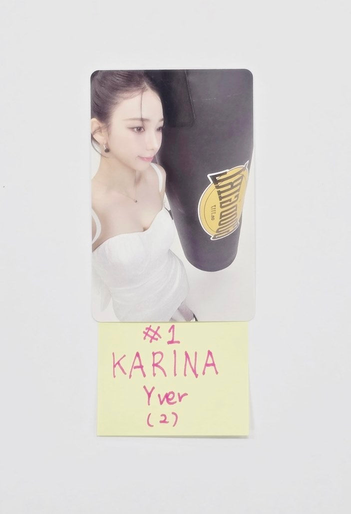 AESPA - "2025 Aespa Live Tour" Trading Photocard (Y Ver.) [25.11.18]