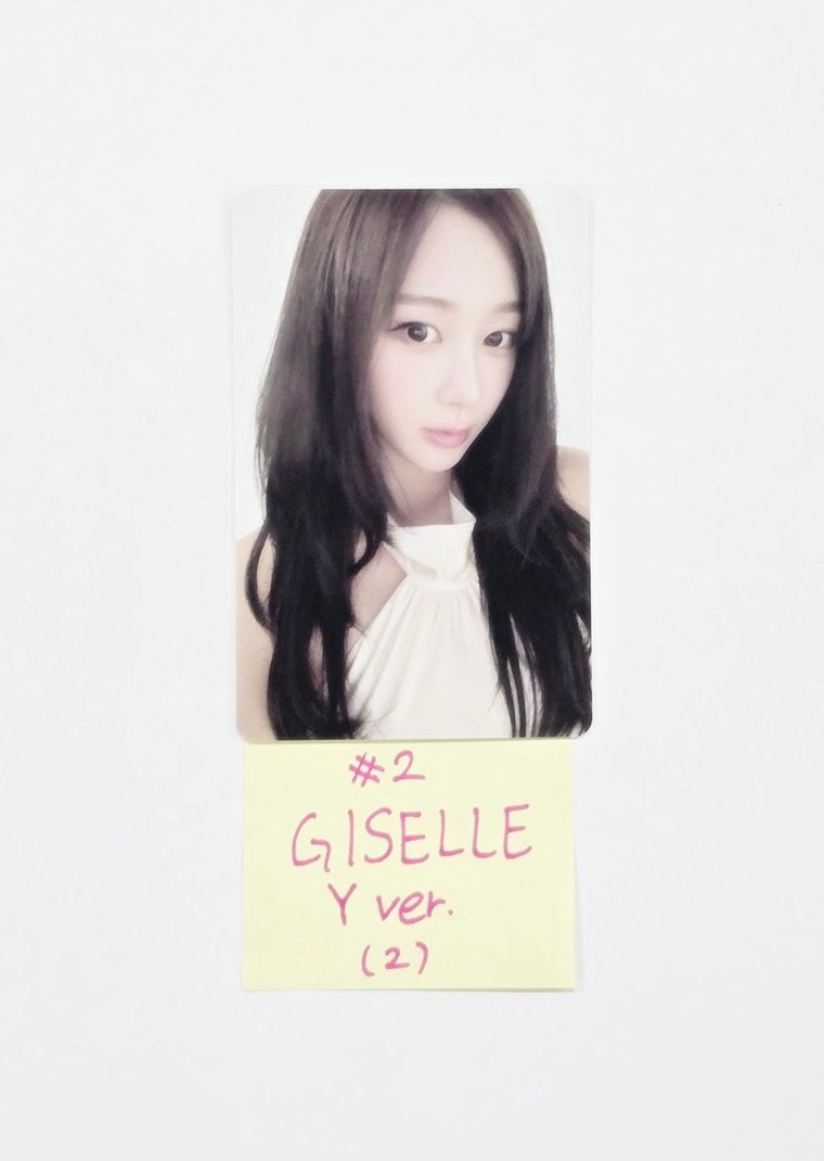 AESPA - "2025 Aespa Live Tour" Trading Photocard (Y Ver.) [25.11.18]