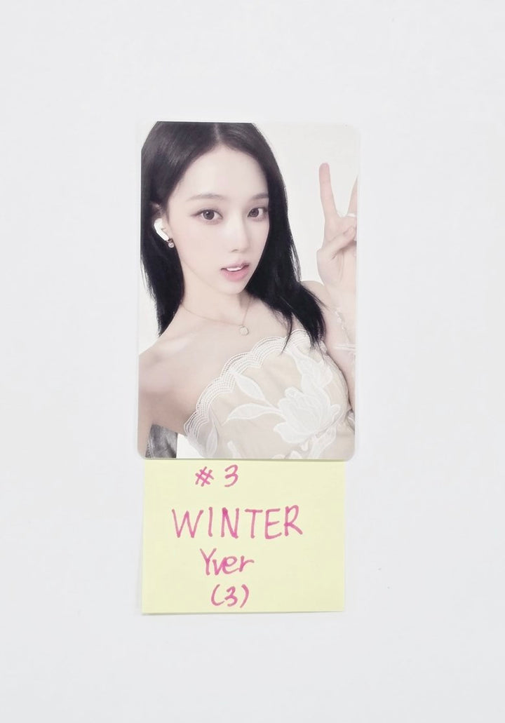 AESPA - "2025 Aespa Live Tour" Trading Photocard (Y Ver.) [25.11.18]