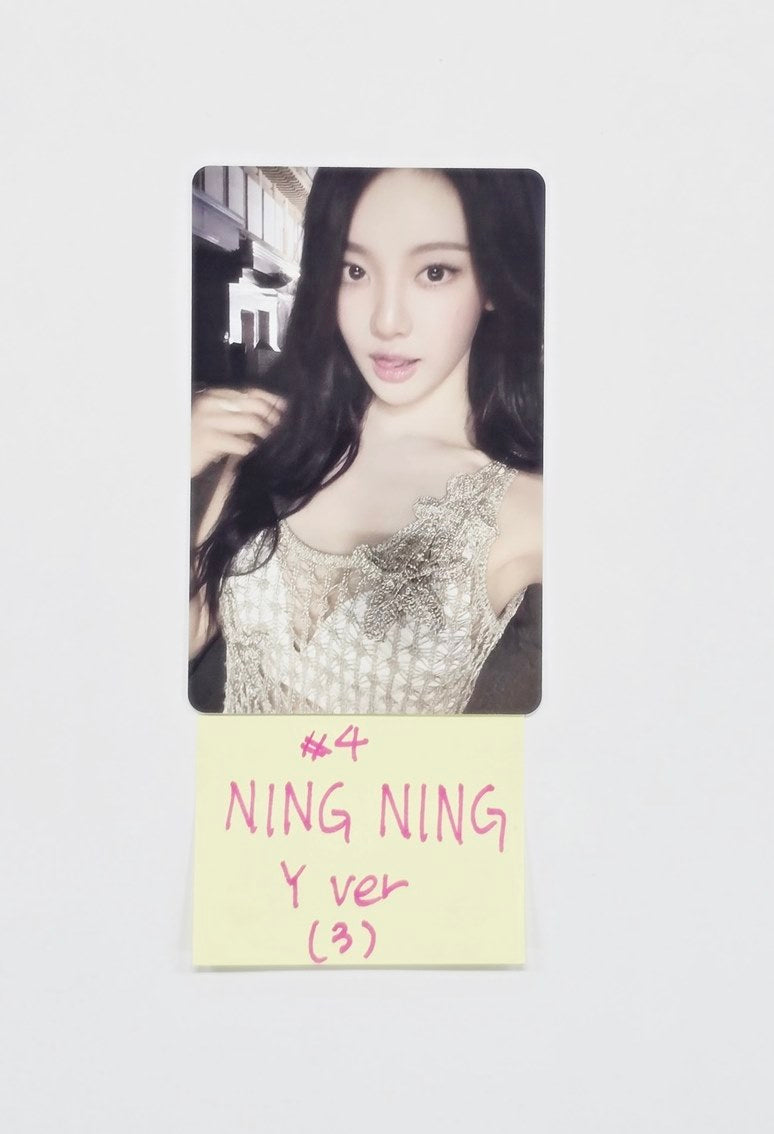 AESPA - "2025 Aespa Live Tour" Trading Photocard (Y Ver.) [25.11.18]