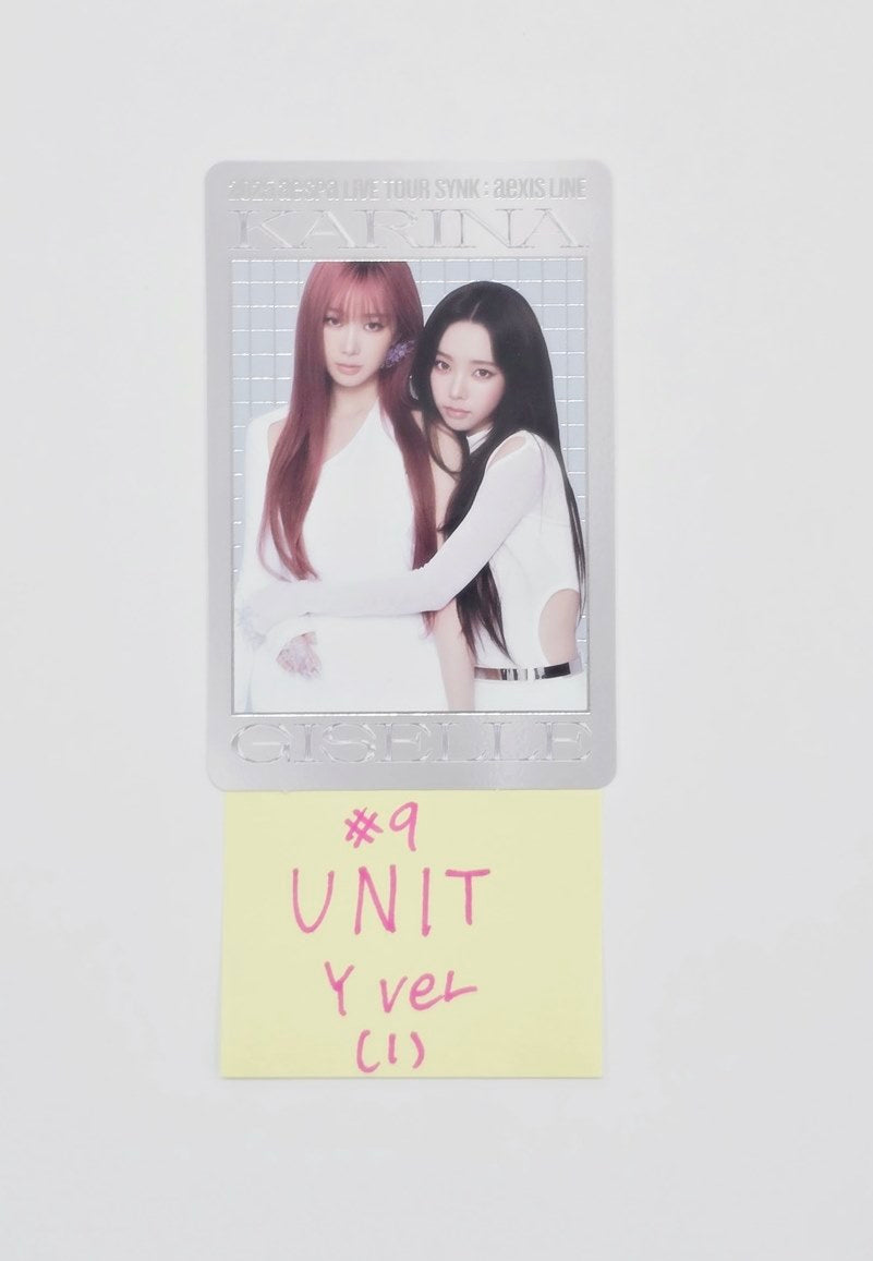 AESPA - "2025 Aespa Live Tour" Trading Photocard (Y Ver.) [25.11.18]