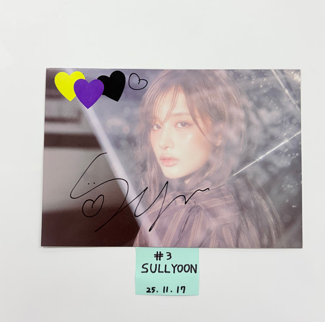 NMIXX "Blue Valentine" - A Cut Page From Fansign Event Album [25.11.19]