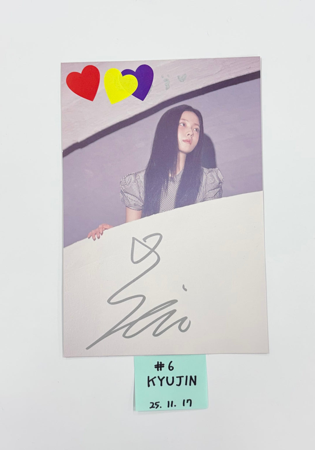 NMIXX "Blue Valentine" - A Cut Page From Fansign Event Album [25.11.19]