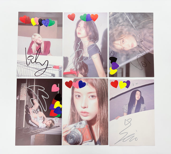 NMIXX "Blue Valentine" - A Cut Page From Fansign Event Album [25.11.19]