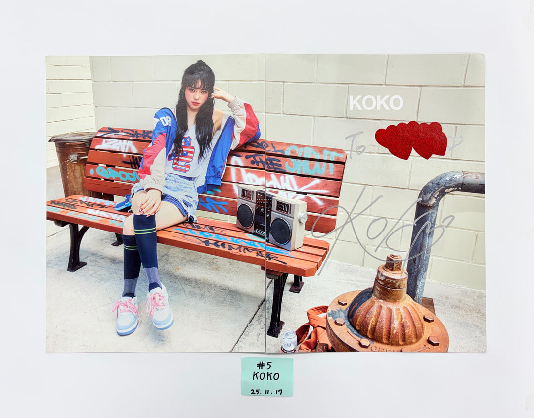 IZNA "Not Just Pretty" - A Cut Page From Fansign Event Album [25.11.19]