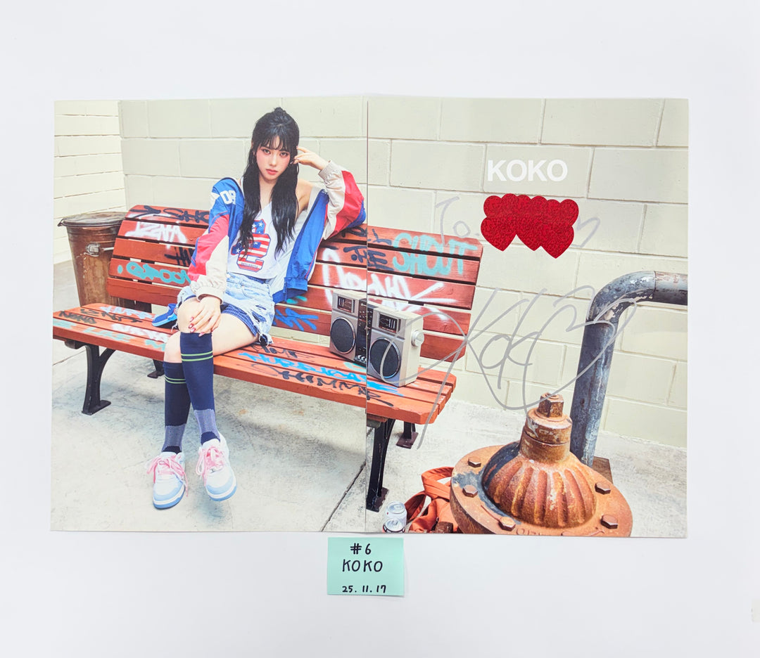 IZNA "Not Just Pretty" - A Cut Page From Fansign Event Album [25.11.19]