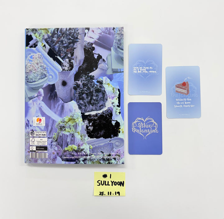SULLYOON (of NMIXX) "Blue Valentine" - Hand Autograhped(Signed) Album [25.11.19]