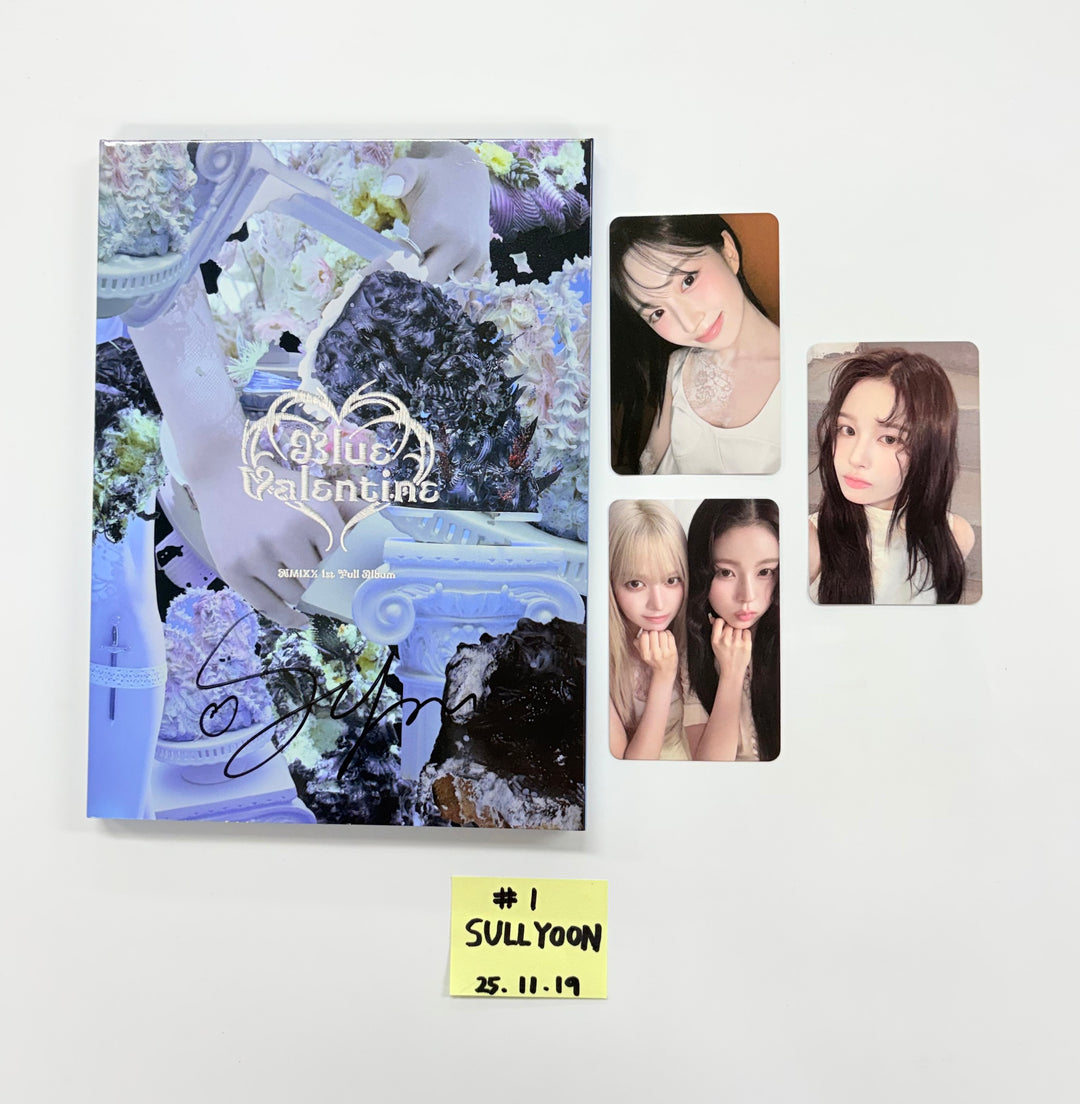 SULLYOON (of NMIXX) "Blue Valentine" - Hand Autograhped(Signed) Album [25.11.19]