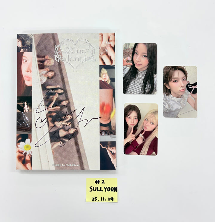 SULLYOON (of NMIXX) "Blue Valentine" - Hand Autograhped(Signed) Album [25.11.19]