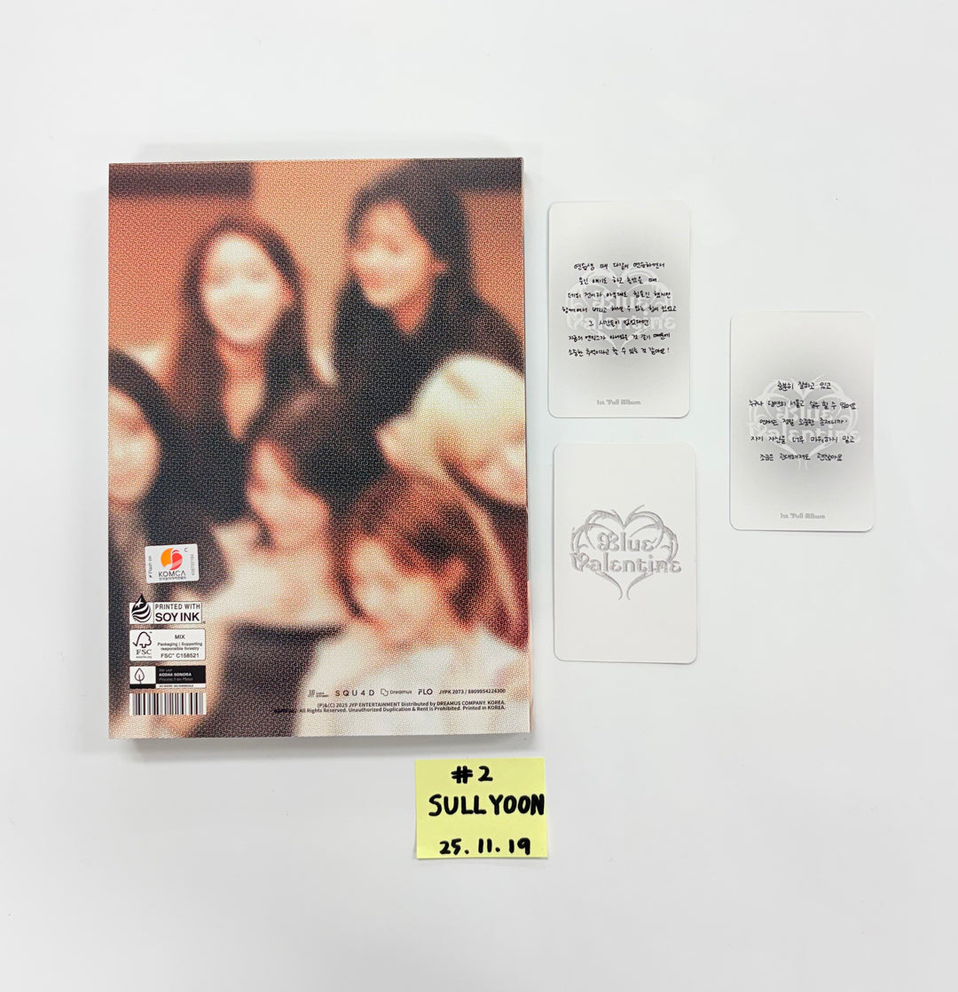 SULLYOON (of NMIXX) "Blue Valentine" - Hand Autograhped(Signed) Album [25.11.19]