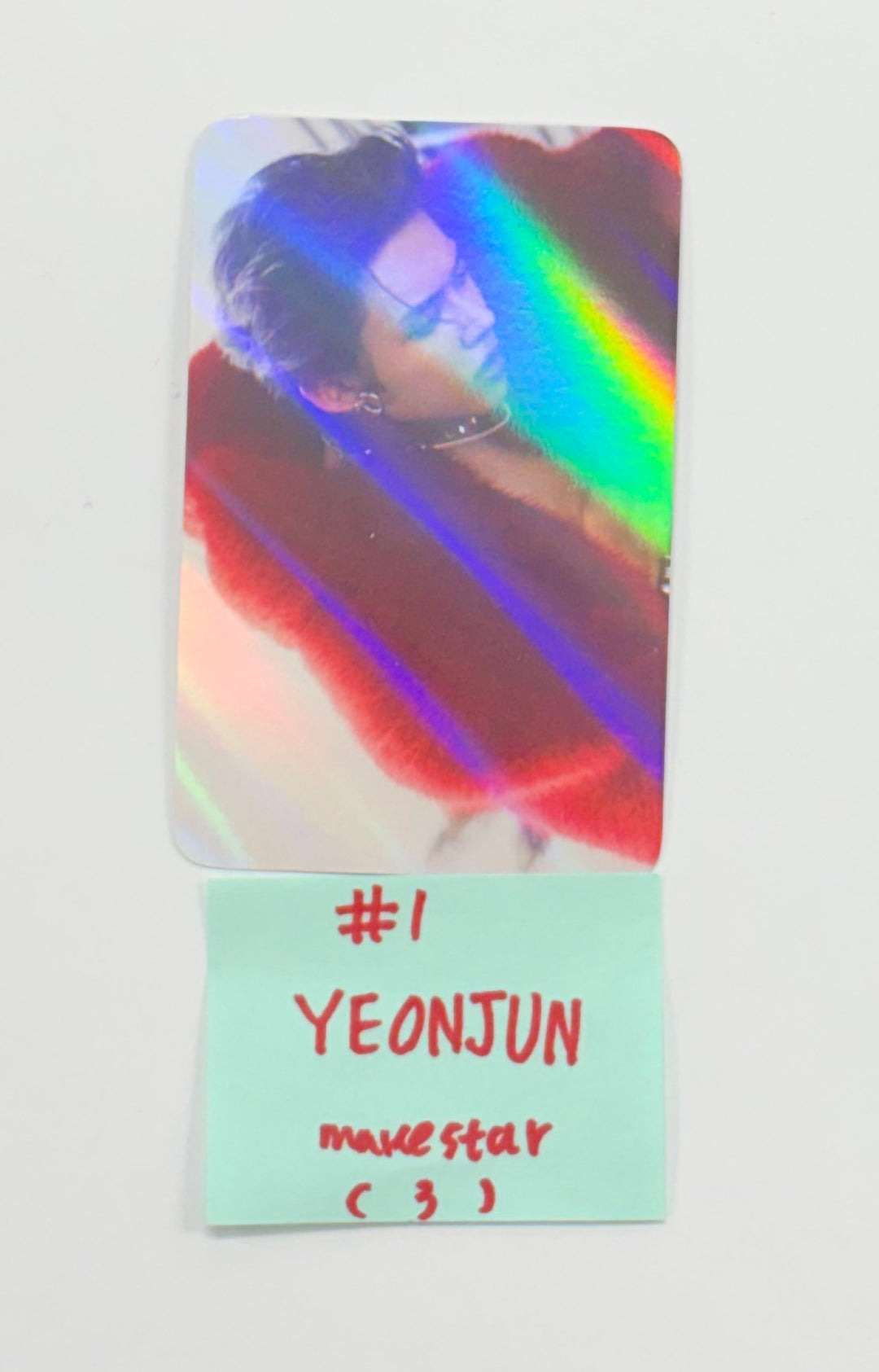 YEONJUN (of TXT) "No Labels : Part 01" - Makestar Pre-Order Benefit Holgram Photocard [25.11.19]