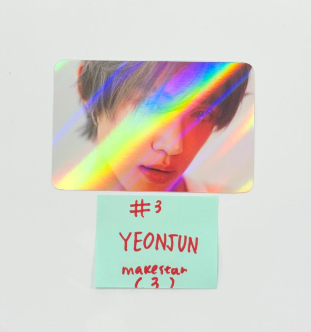 YEONJUN (of TXT) "No Labels : Part 01" - Makestar Pre-Order Benefit Holgram Photocard [25.11.19]