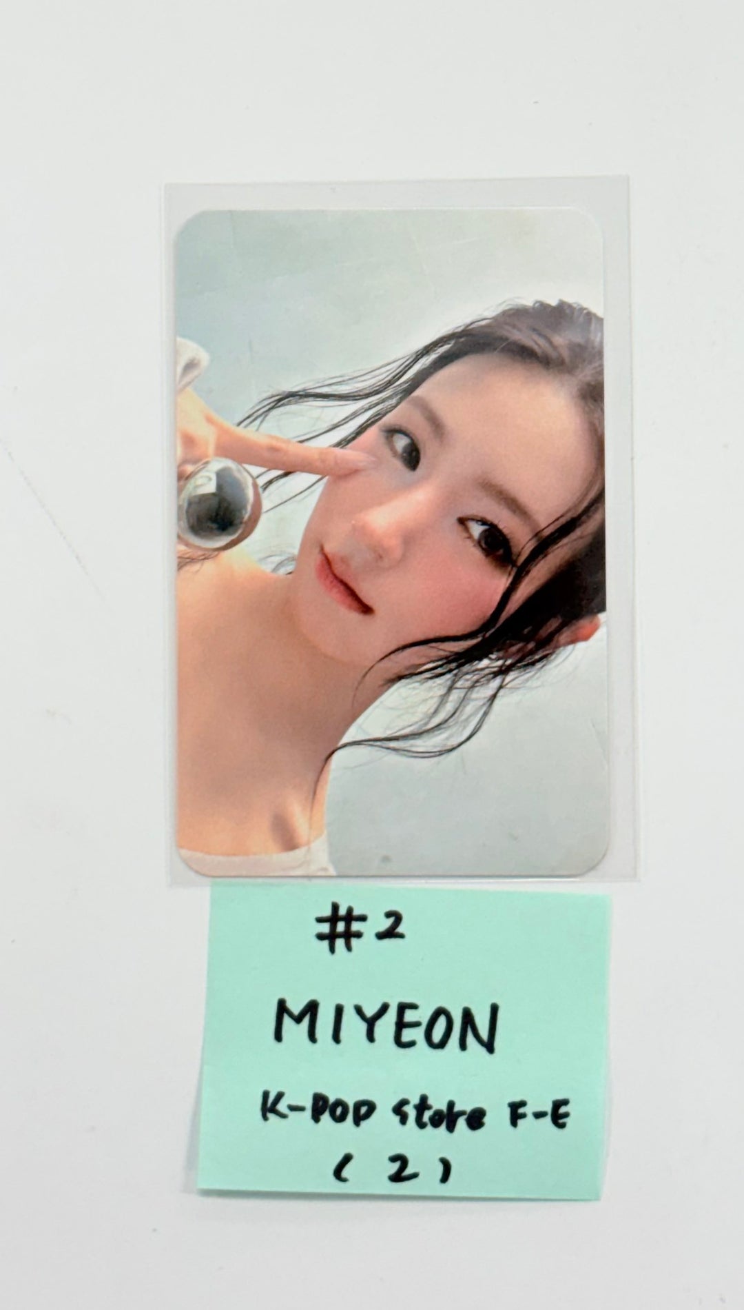 MIYEON (of I-dle) "MY, Lover" - KPOP Store Fansign Event Photocard [25.11.19]