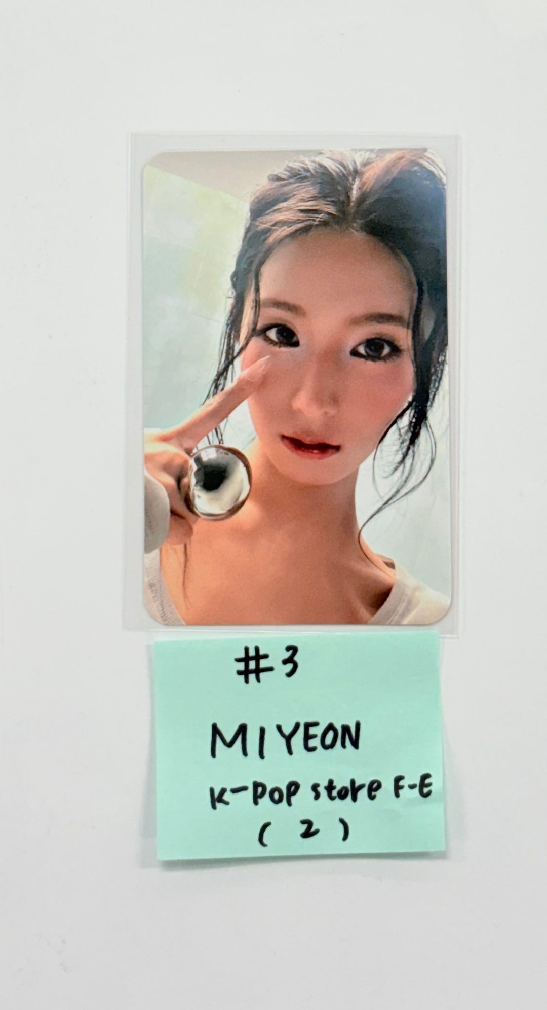 MIYEON (of I-dle) "MY, Lover" - KPOP Store Fansign Event Photocard [25.11.19]