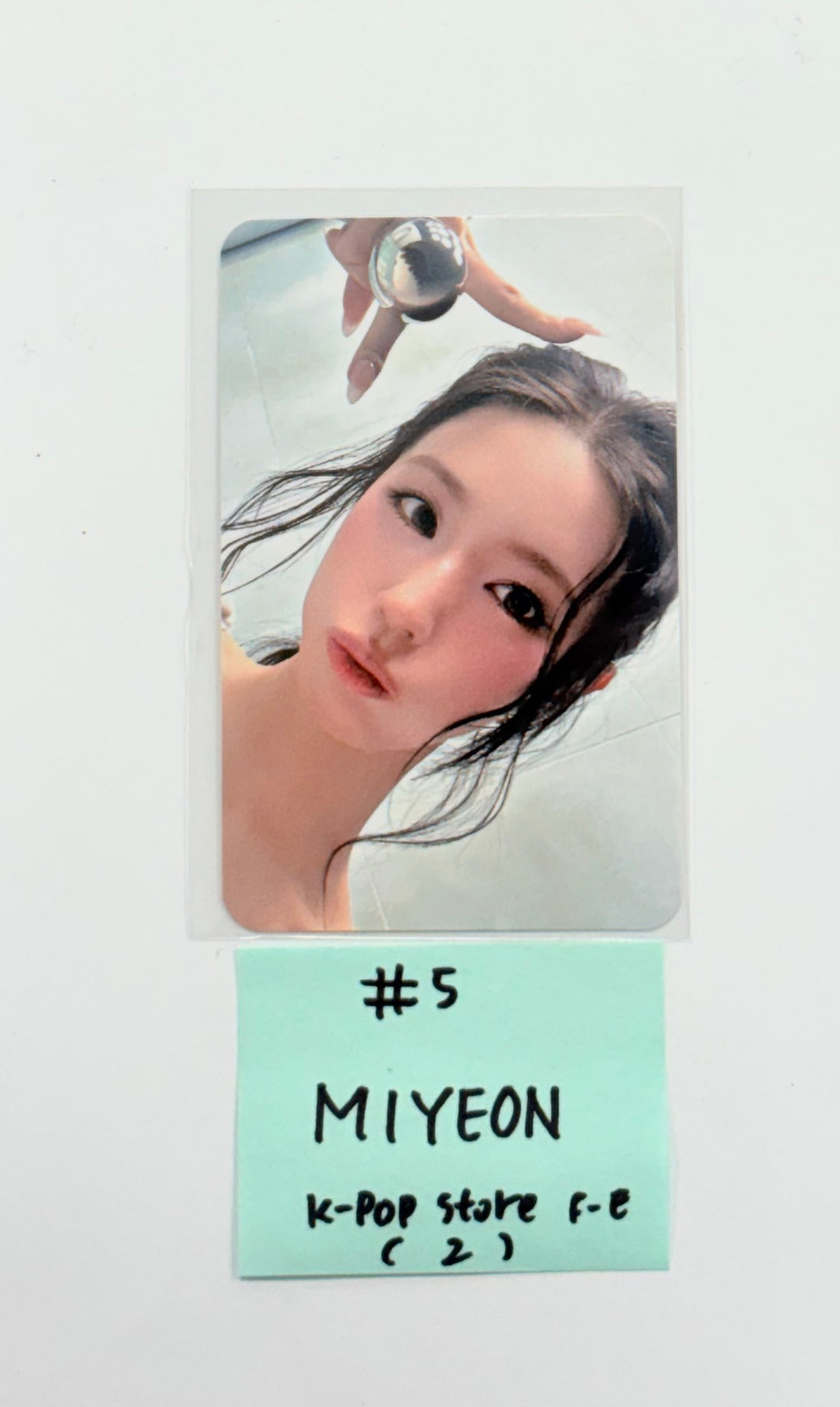 MIYEON (of I-dle) "MY, Lover" - KPOP Store Fansign Event Photocard [25.11.19]