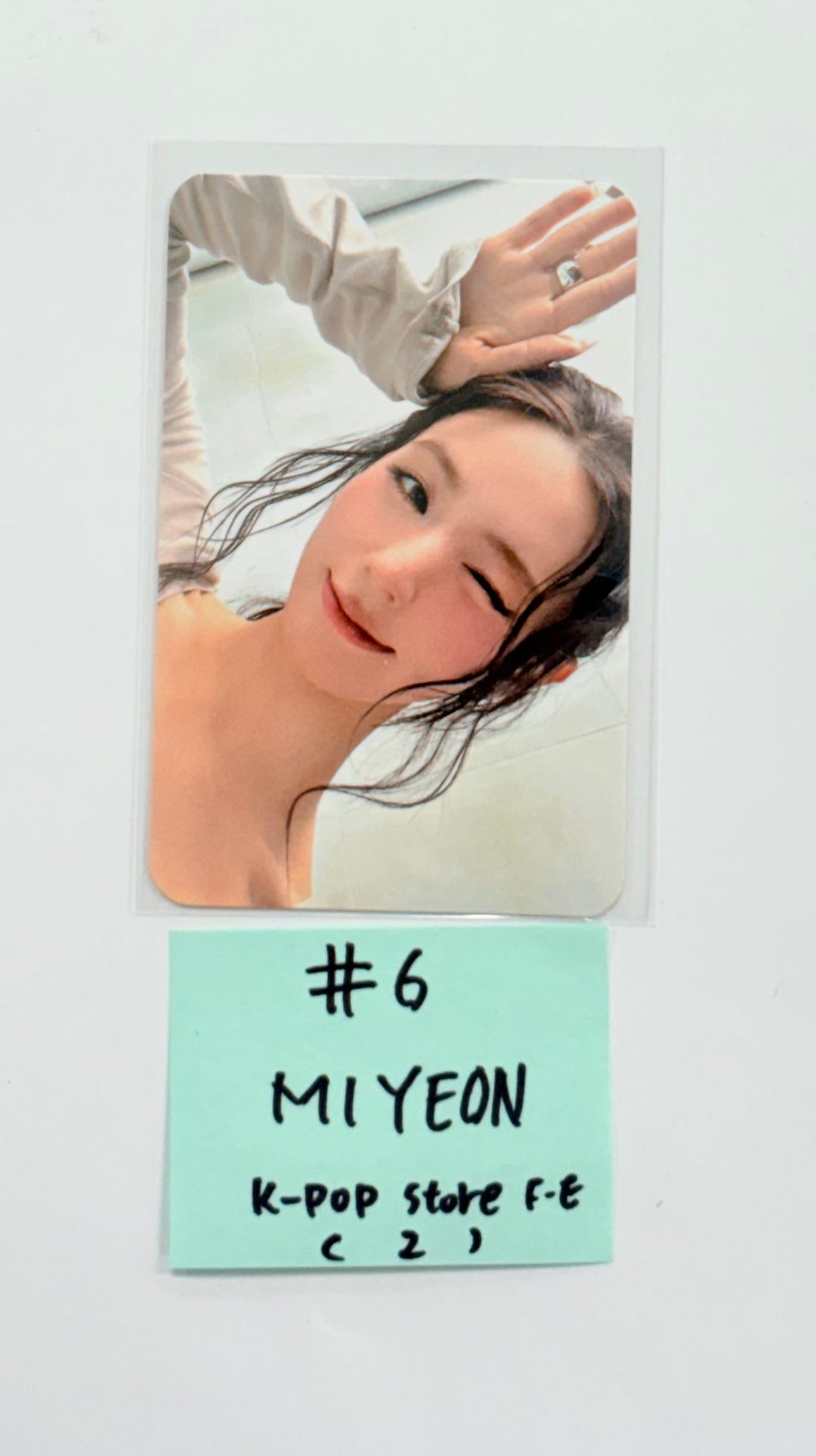 MIYEON (of I-dle) "MY, Lover" - KPOP Store Fansign Event Photocard [25.11.19]