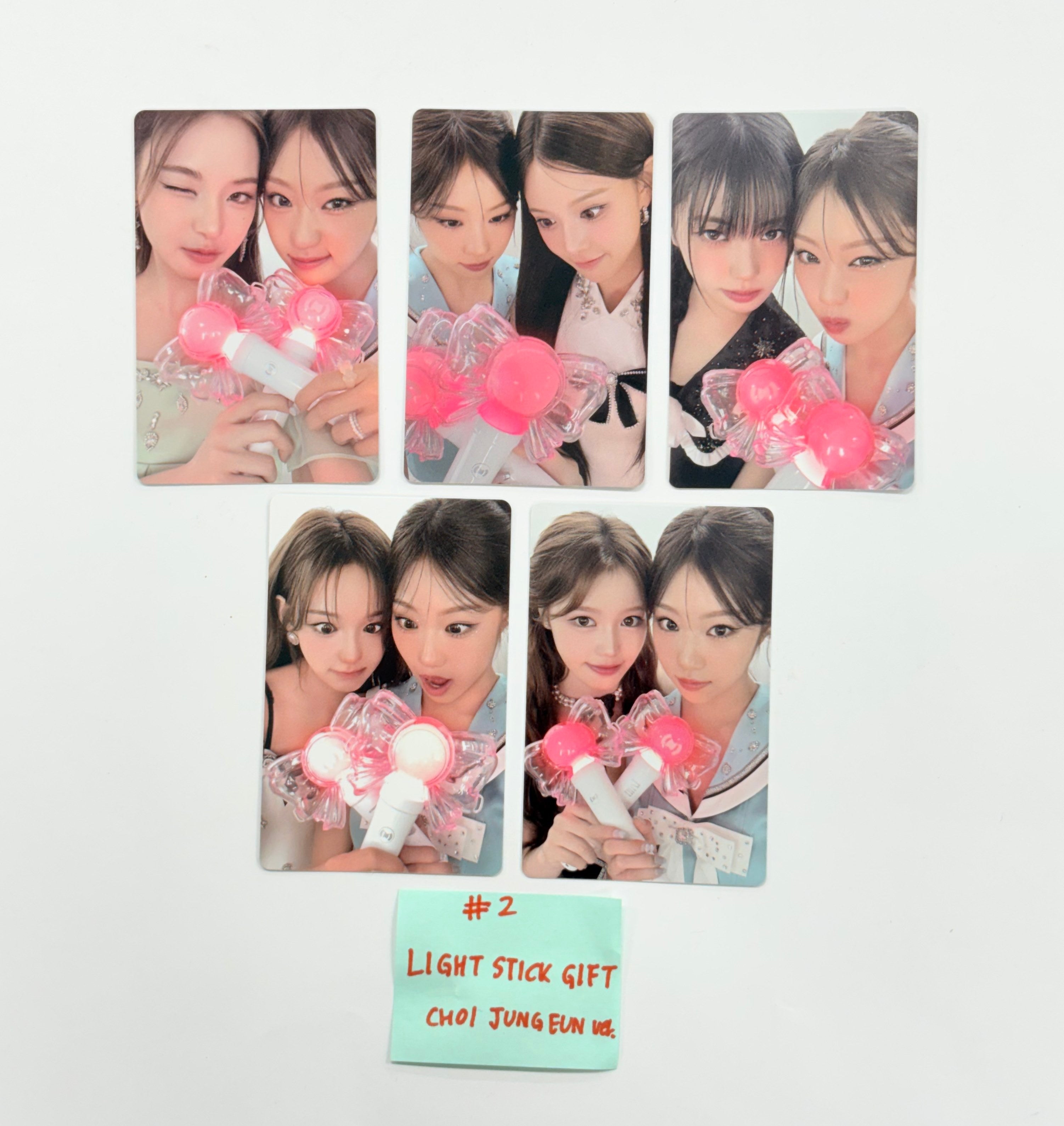 IZNA - Official Light Stick Photocards Set (5EA) [25.11.19