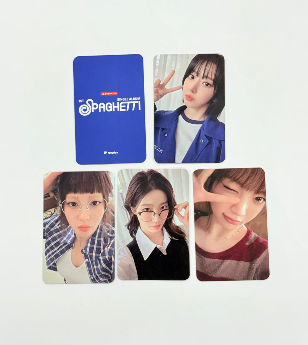 Le Sserafim "SPAGHETTI" - Faplee Fansign Event Photocard (comepact ver.) [25.11.19]