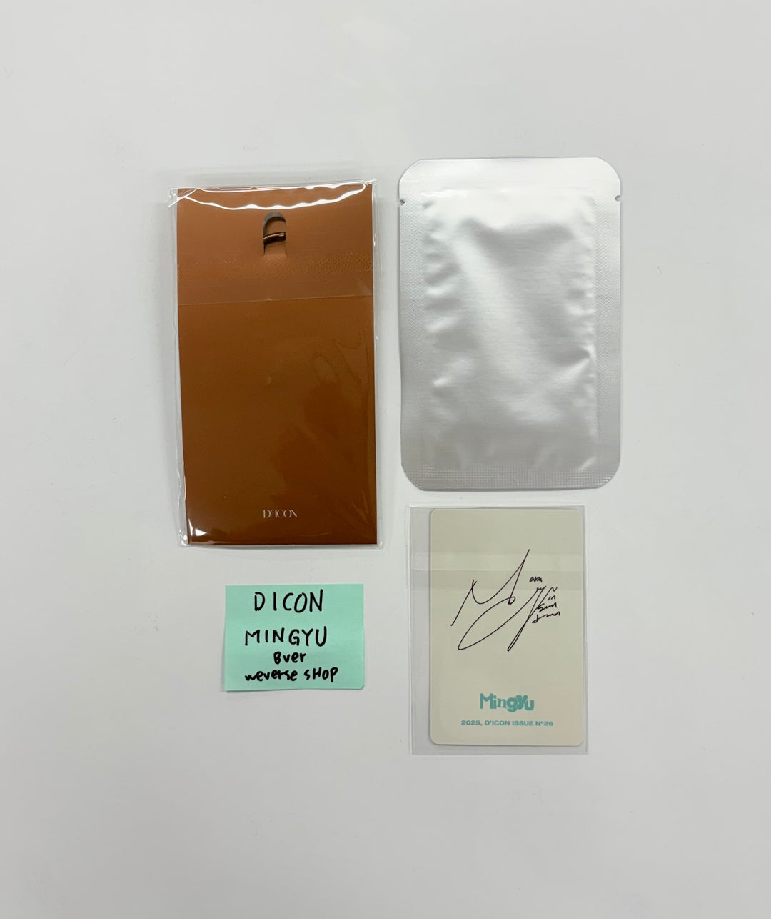 MINGYU (Of SEVENTEEN) DICON VOLUME N°26 + Weverse Pre-Order Benefit [25.11.19]