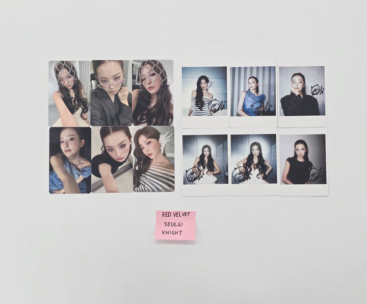 SEULGI (of RED VELVET) - KNIGHT 2025.9 China Photocard, Polaroid type Photocard set [25.11.20]