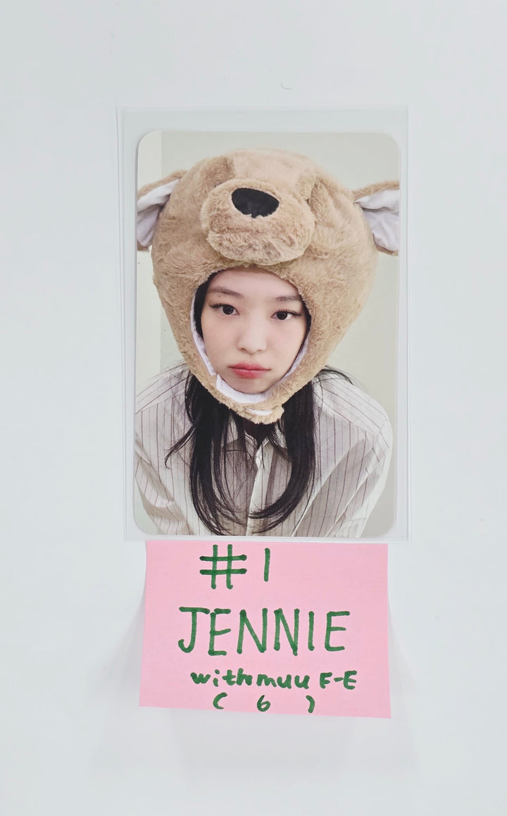 Jennie (Of Black Pink) "Ruby" - Withmuu Fansign Event Photocard [25.11.20]