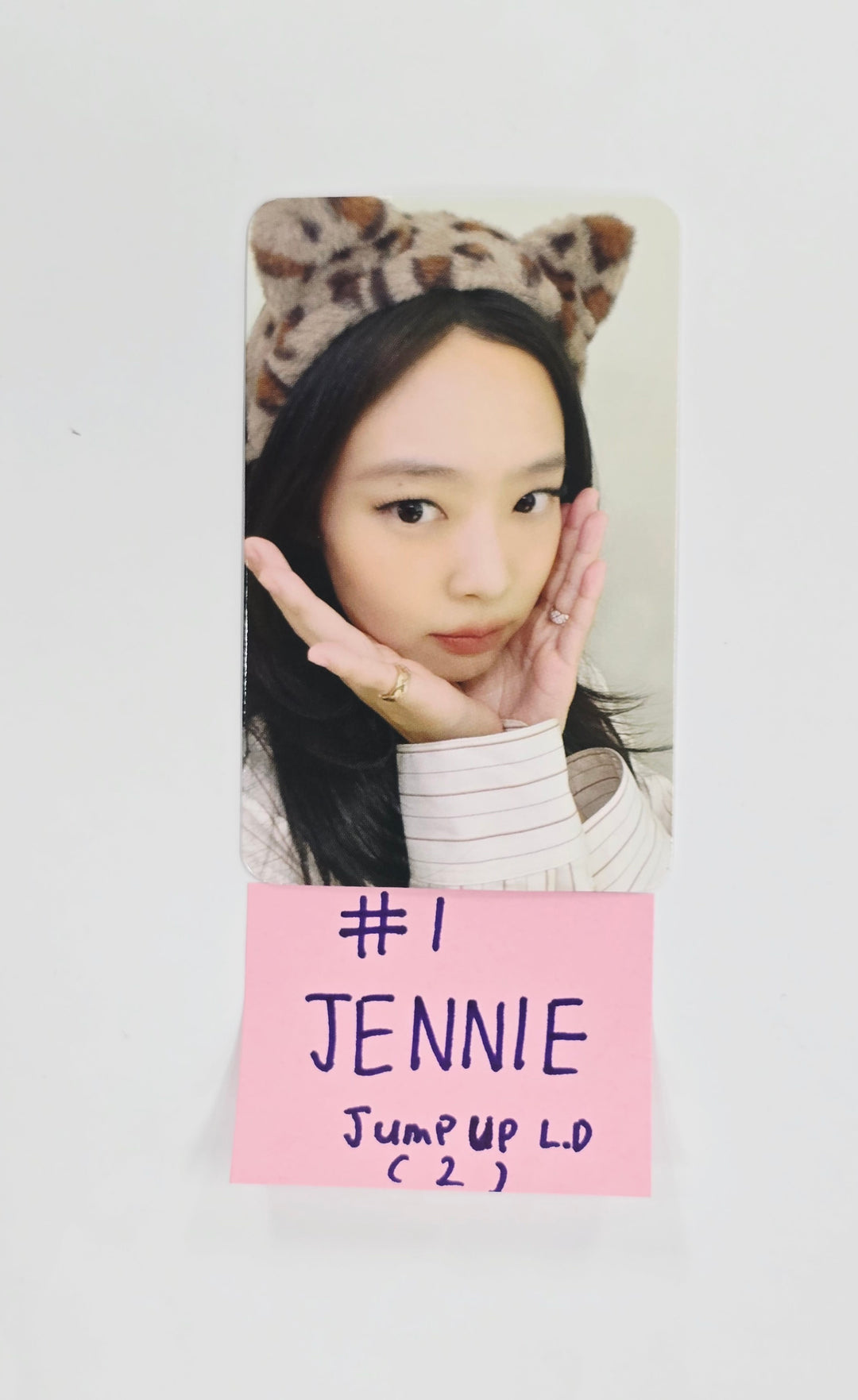 Jennie (Of Black Pink) "Ruby" - Jump UP Lucky Draw Event Photocard [25.11.20]
