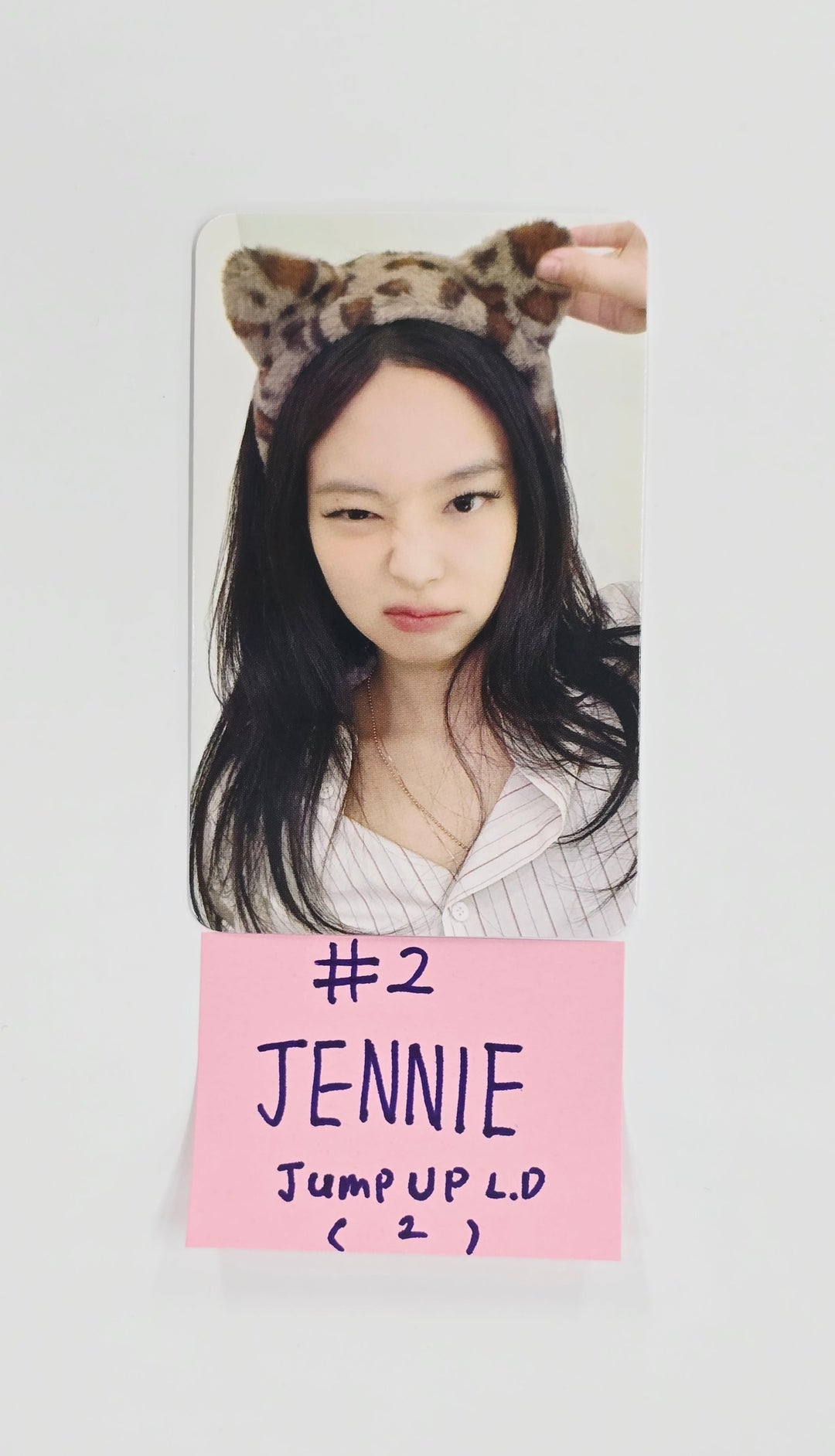 Jennie (Of Black Pink) "Ruby" - Jump UP Lucky Draw Event Photocard [25.11.20]