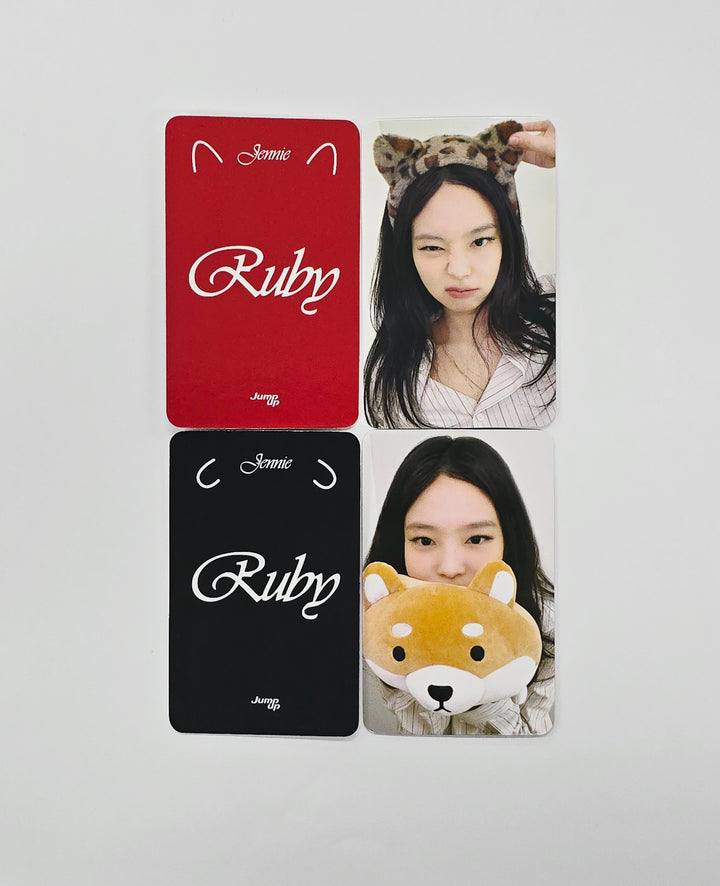 Jennie (Of Black Pink) "Ruby" - Jump UP Lucky Draw Event Photocard [25.11.20]