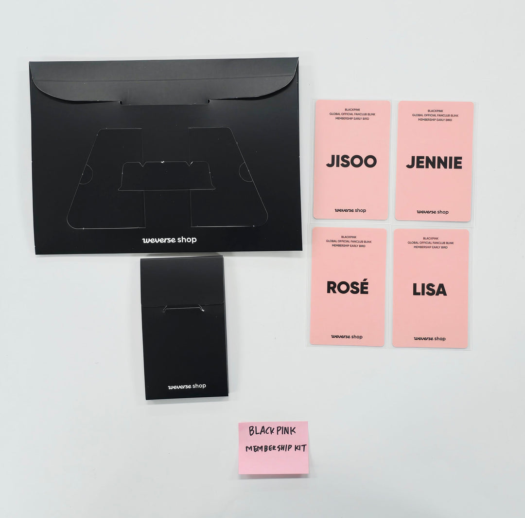 BLACK PINK - BLINK Official Membership Kit Set [EARLY BIRD GROUP Photocard + FRAME] [25.11.20]